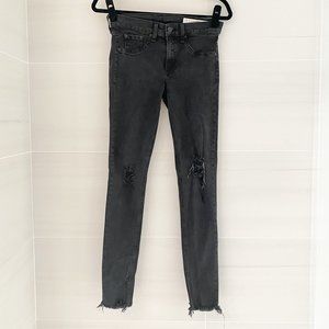 Rag & Bone Ripped Skinny Jeans
